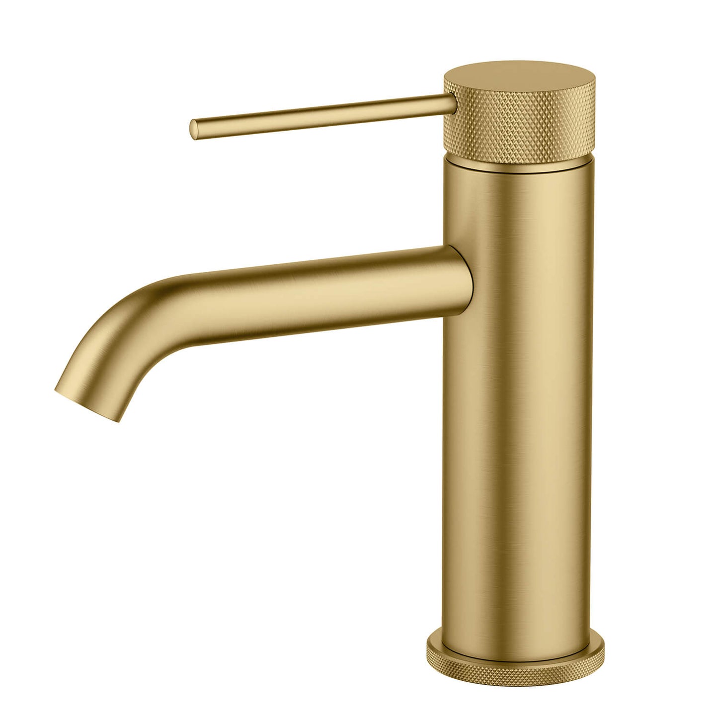 Aquavit Circular X Series Knurled Brass Basin Faucet AT100011