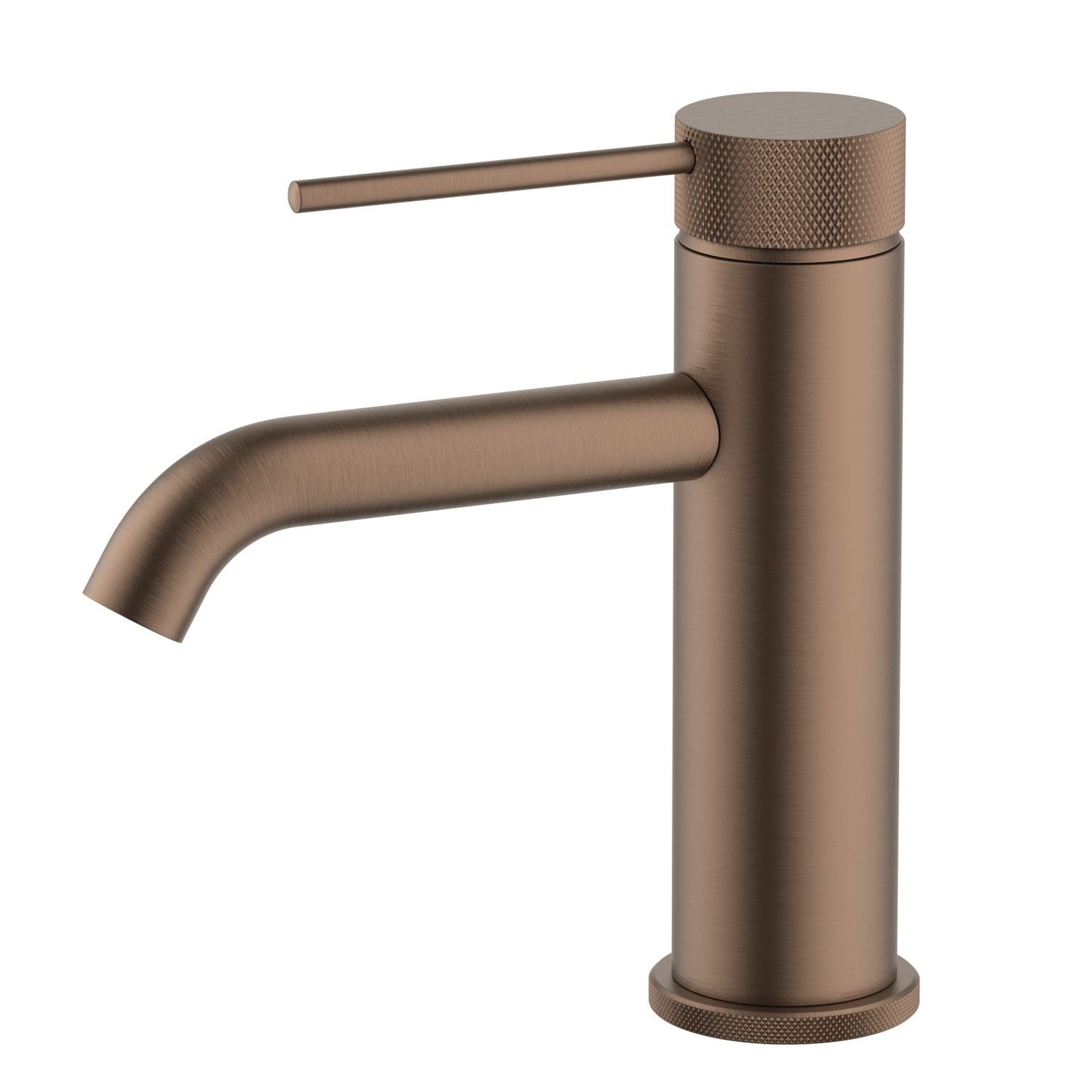 Aquavit Circular X Series Knurled Brass Basin Faucet AT100011