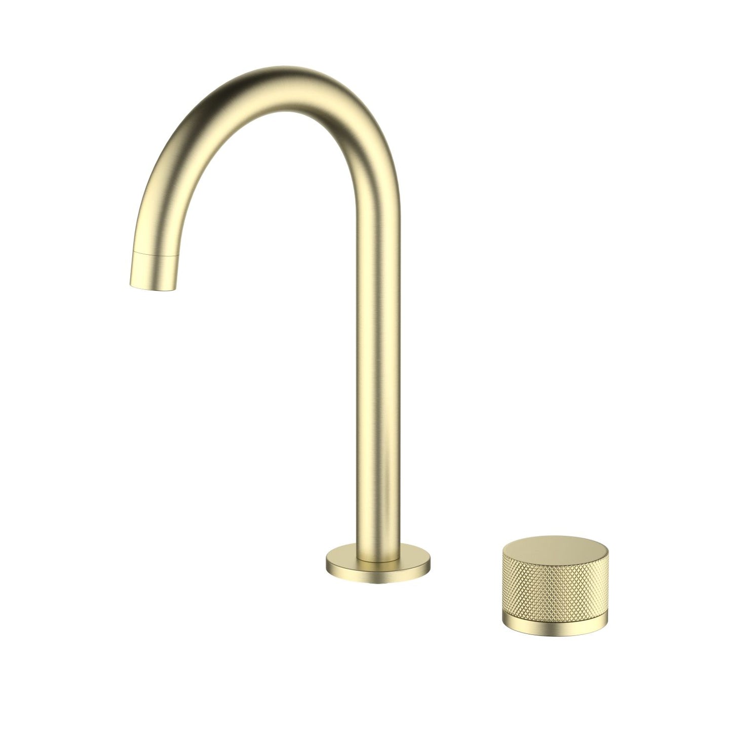 Circular X Two hole basin mixer AT100013