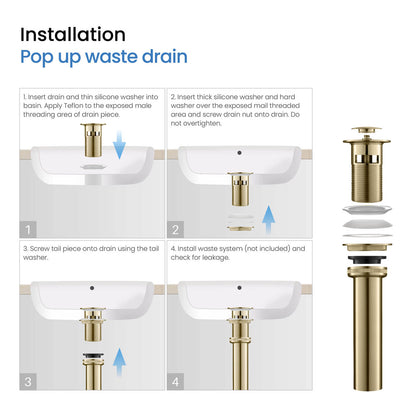 Circular X Modern Knurled Handle Brass Three-Hole Basin Mixer AT100014