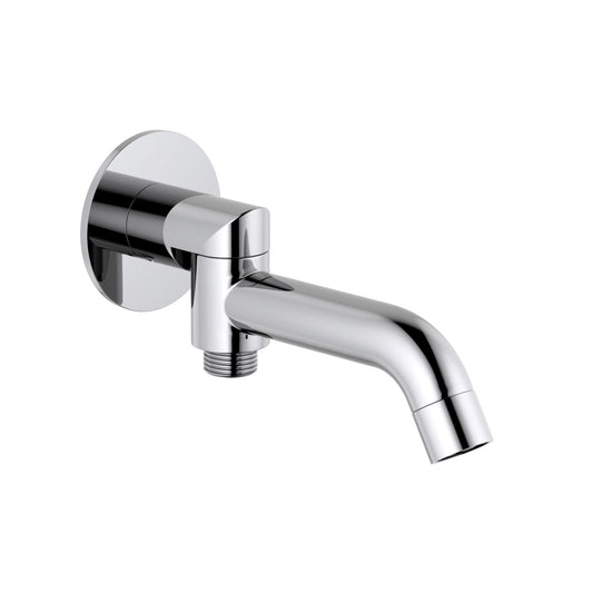 Circular X Brass Swivel Bath Spout Working As Diverter AT100057