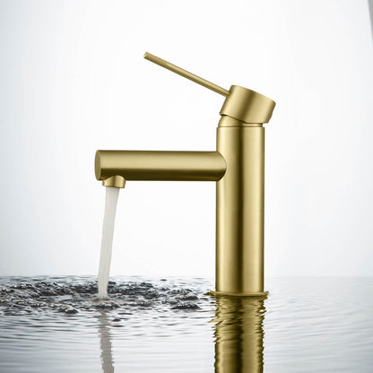 Circular Single hole basin faucet AT100211