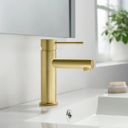 Circular Single hole basin faucet AT100211