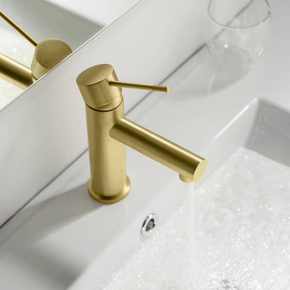 Circular Single hole basin faucet AT100211