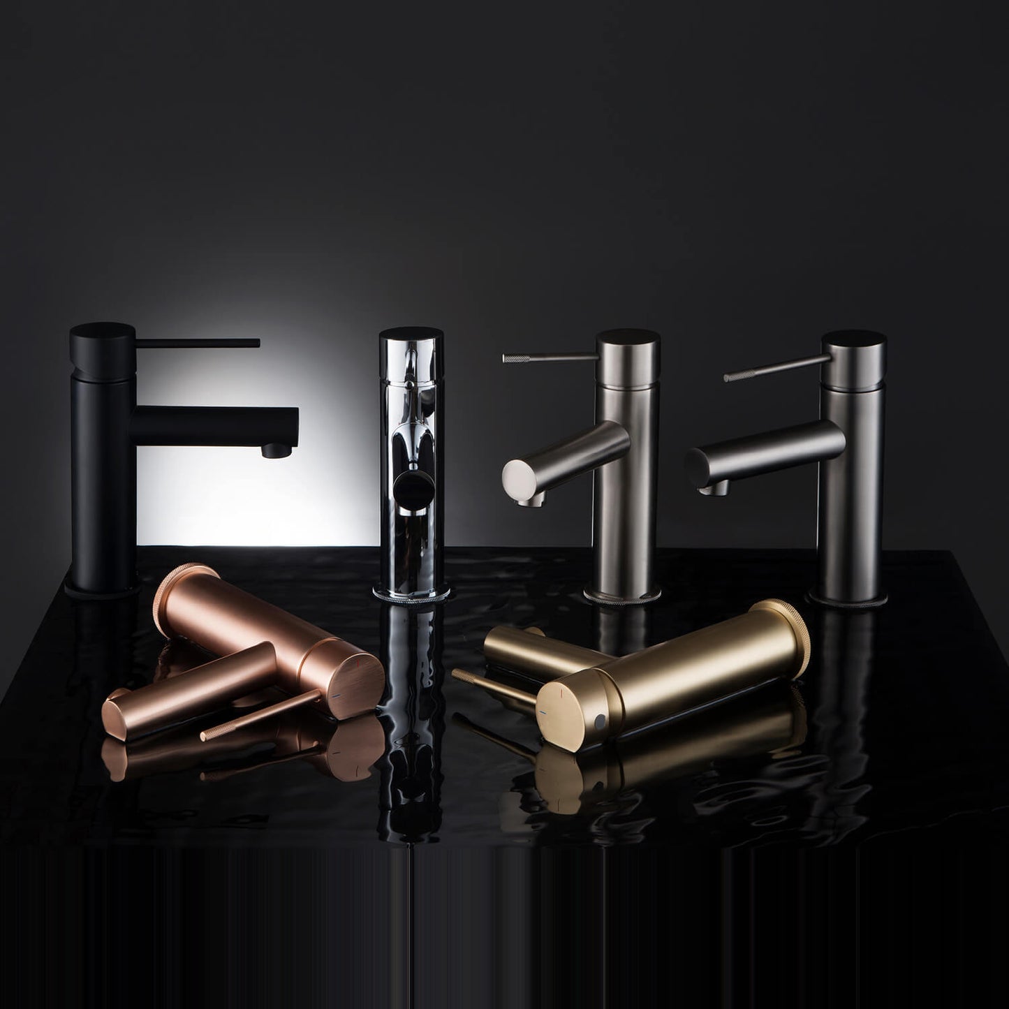 Circular Single hole basin faucet AT100211