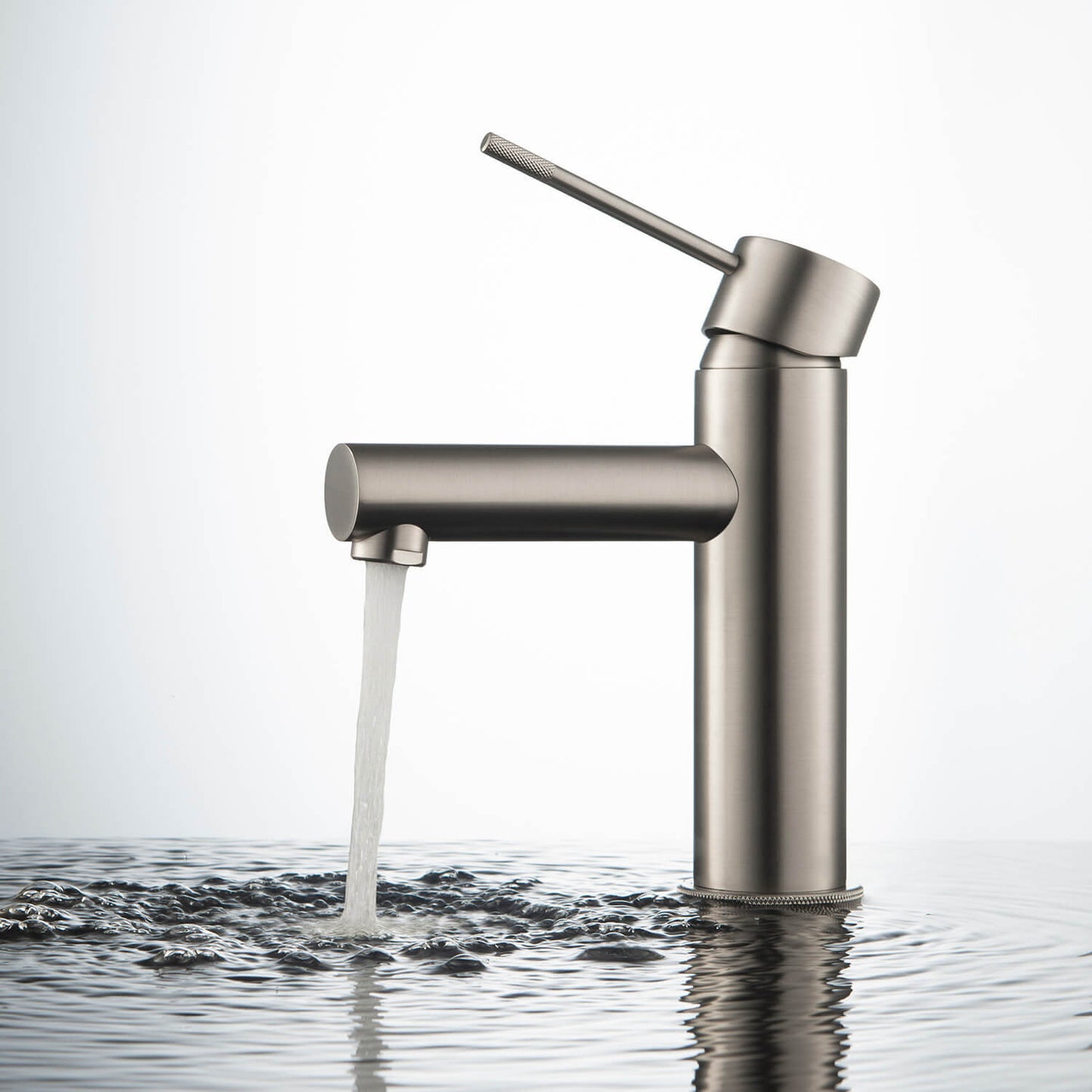 Circular Single hole basin faucet AT100211