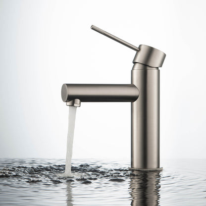 Circular Single hole basin faucet AT100211