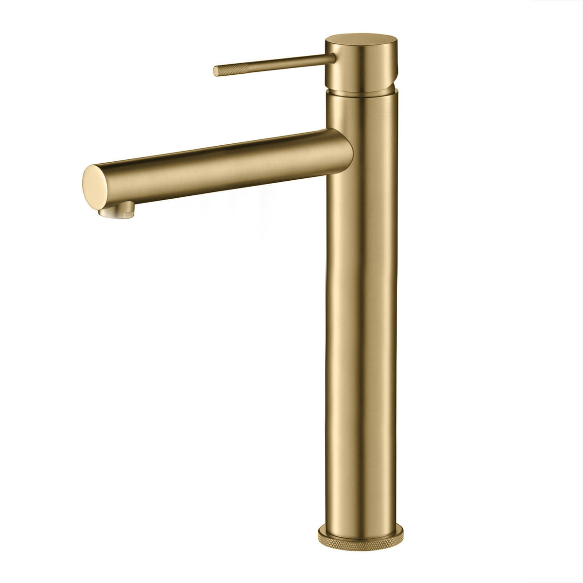 Aquavit Circular X AT100212 brushed brass 90-degree single-handle vessel sink faucet