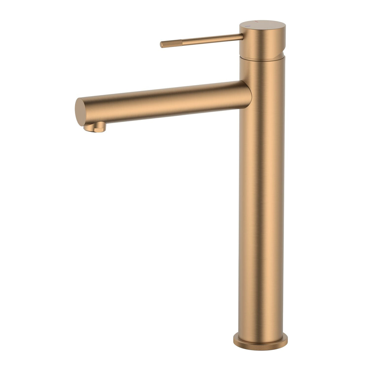 Aquavit Circular X Series Tall Vessel Basin Mixer with Cold Start AT100212