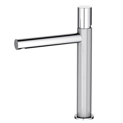 Circular Single hole basin vessel faucet AT100312