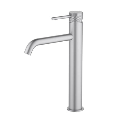 Aquavit Circular X Series SUS304 Knurled High Basin Faucet AT100412