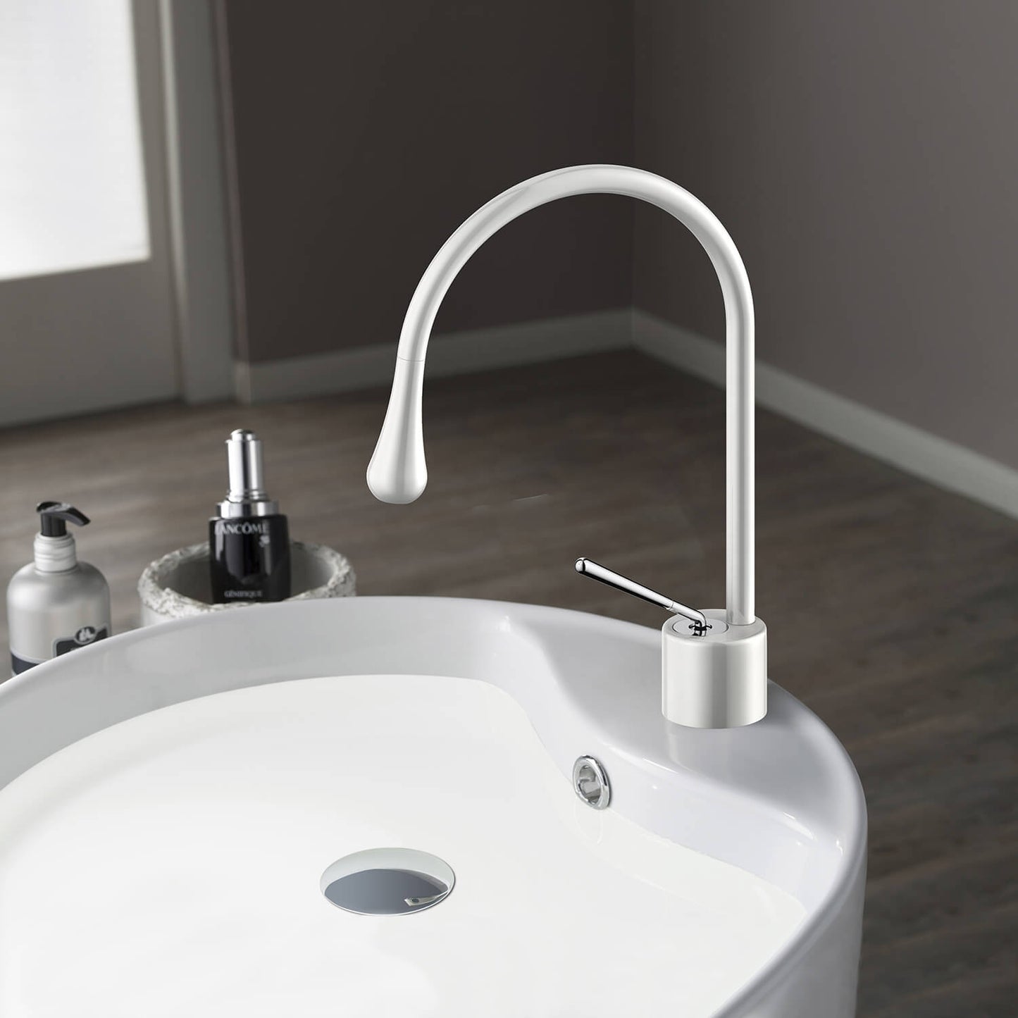 Droplet Single handle basin faucet AT110013