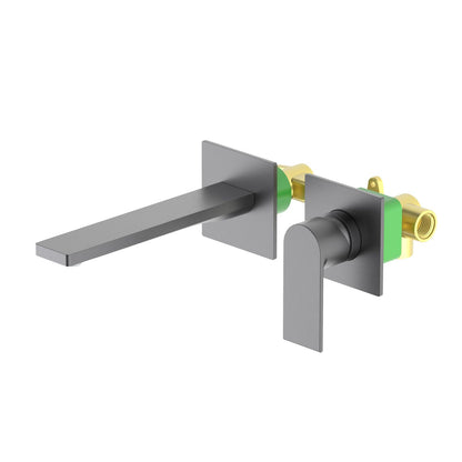 Edge Wall Concealed Basin Mixer With Installation Box AT120215