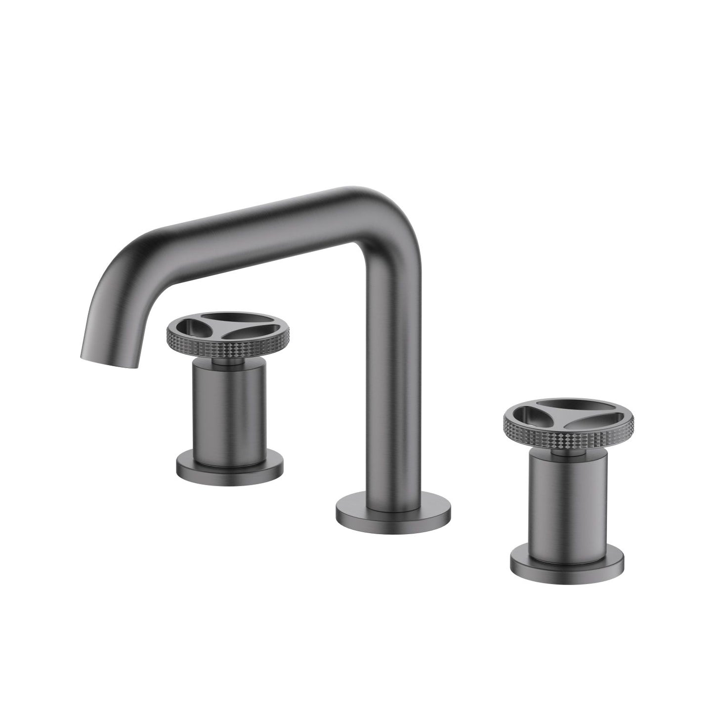 Aquavit Wheel Series 3-Hole Industrial Basin Faucet AT140013