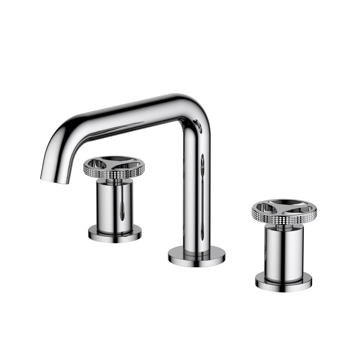 Aquavit Wheel Series 3-Hole Industrial Basin Faucet AT140013