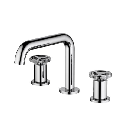 Aquavit Wheel Series 3-Hole Industrial Basin Faucet AT140013