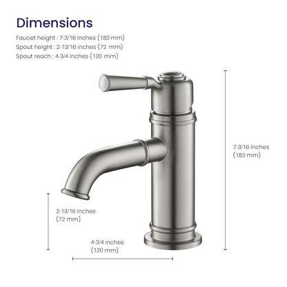Victoria Single hole basin faucet AT150011
