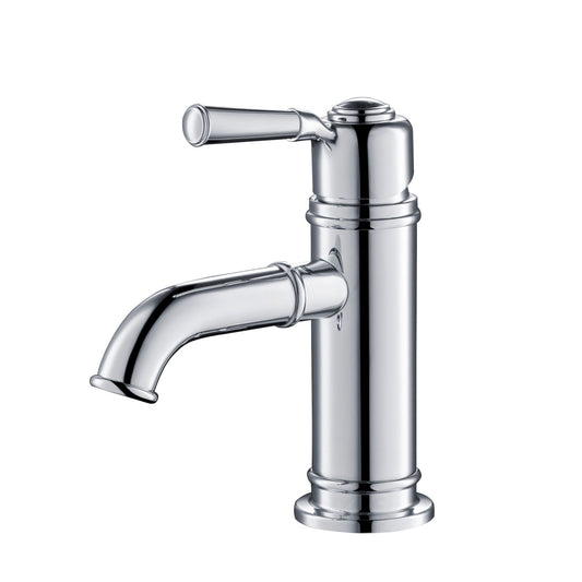 Aquavit Victoria chrome neoclassical lead-free brass basin faucet AT150011