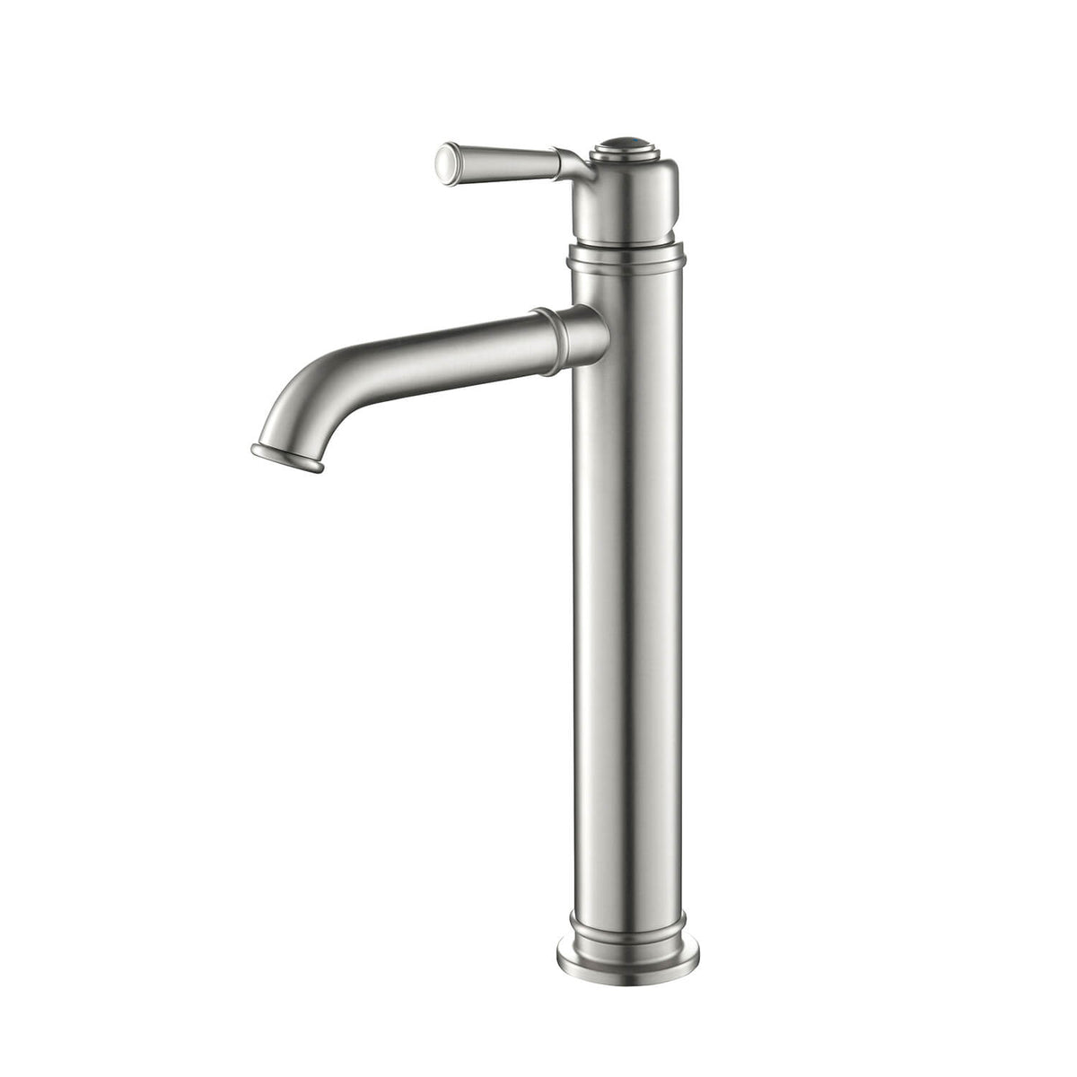 Aquavit Victoria AT150013 brushed nickel neo-classical tall vessel sink faucet