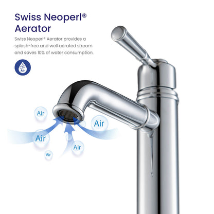 Victoria Single hole vessel faucet AT150013