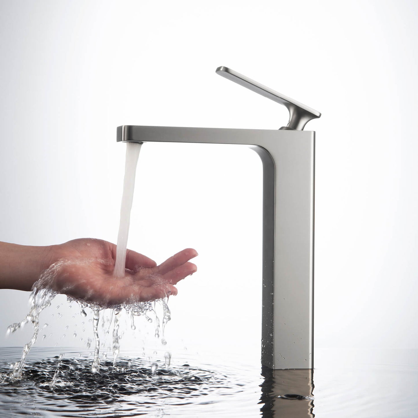 Apple single handle high basin faucet AT210012