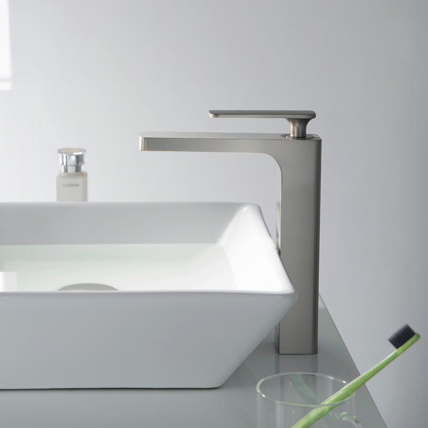 Apple single handle high basin faucet AT210012