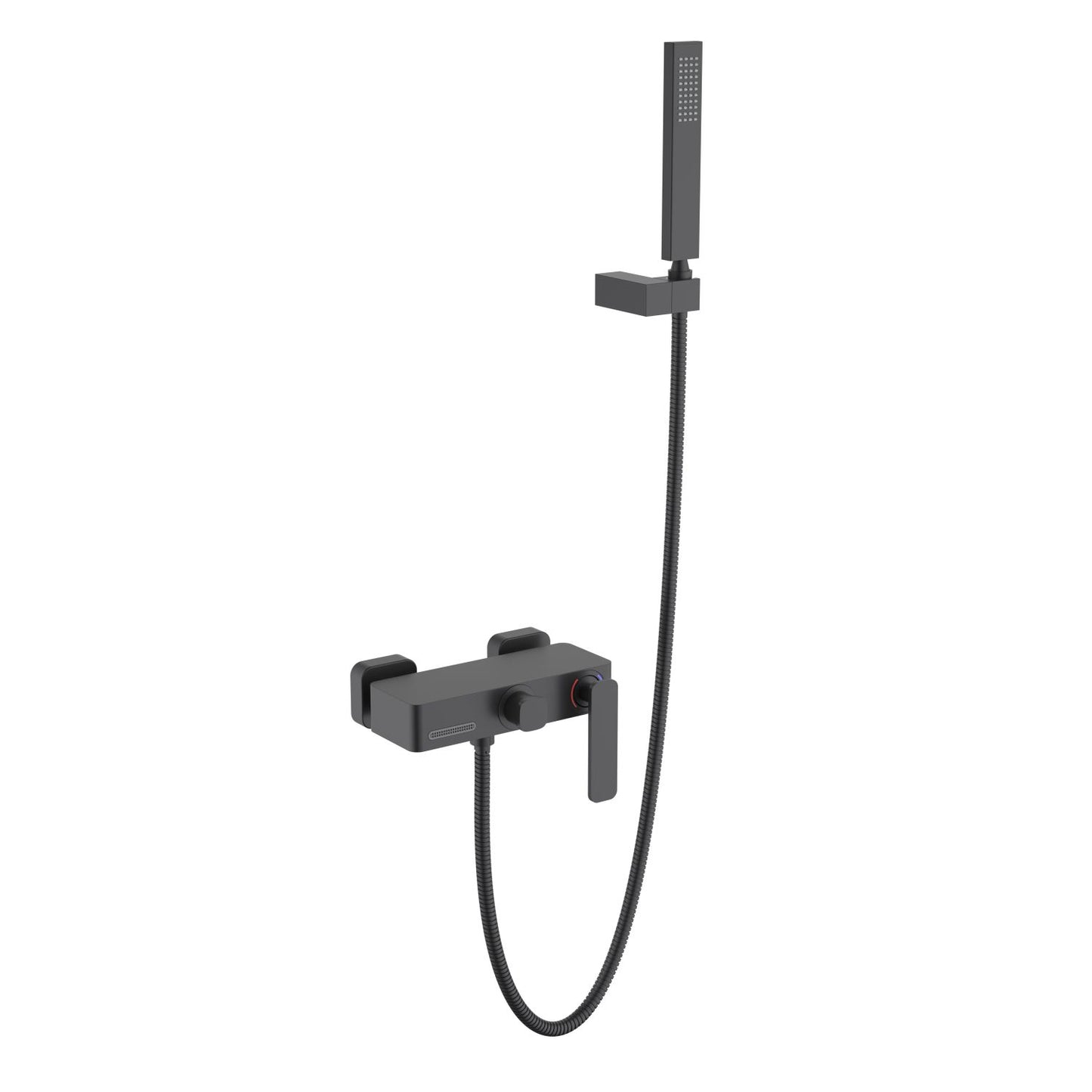 Stylish Solid Brass Bath Shower Mixer Set with 1-way Brass Hand Shower AT210123