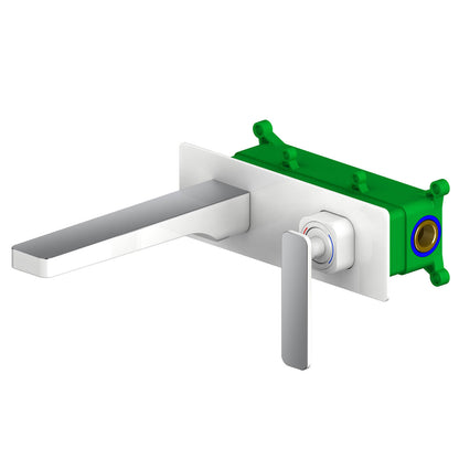 Apple Series Wall-Concealed Basin Mixer with Installation Box AT211551