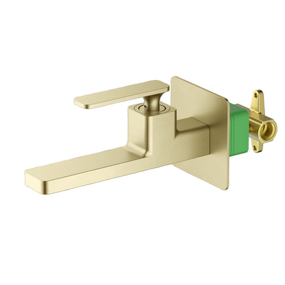 Apple Series Single-Hole Wall-Concealed Basin Mixer with Installation Box AT211561