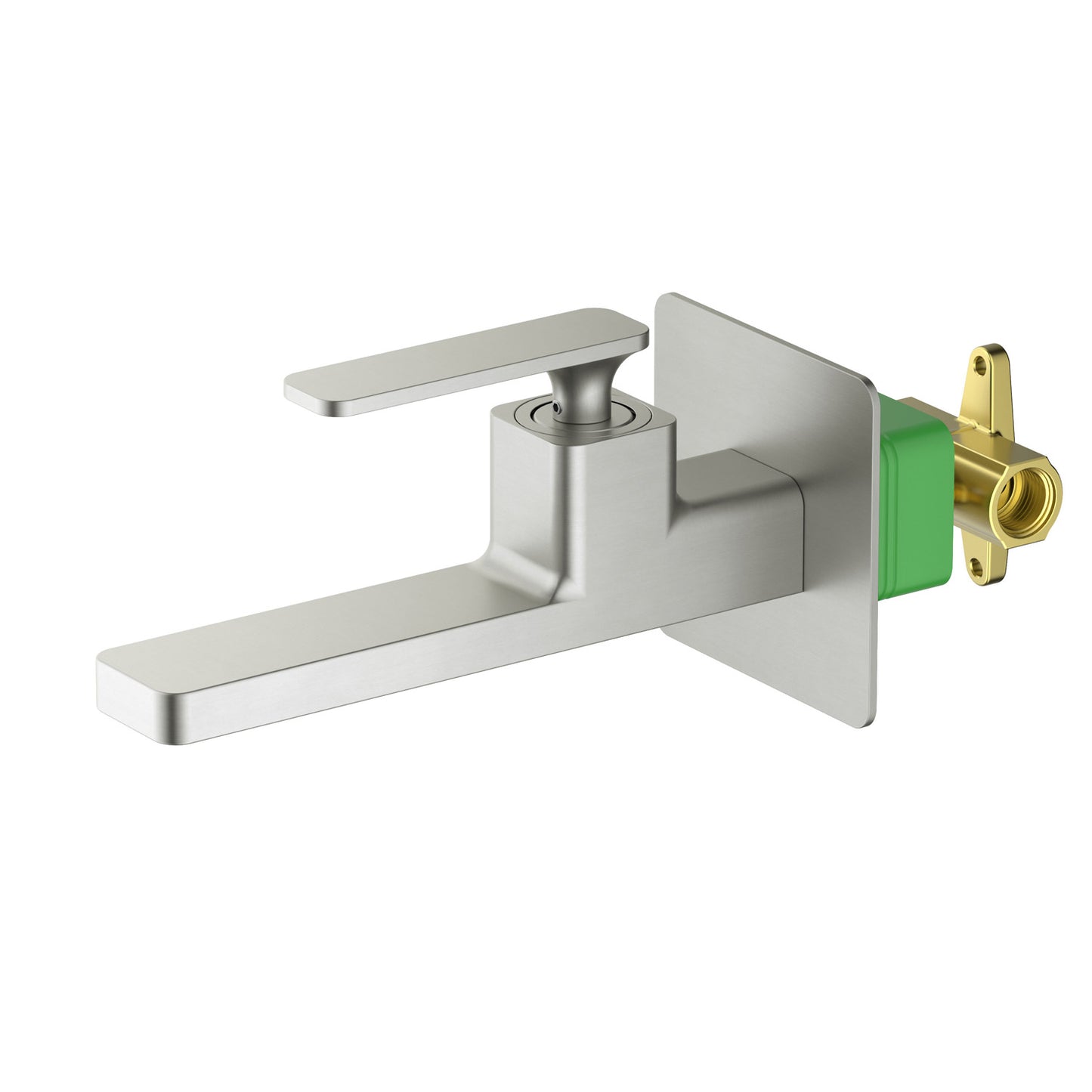 Apple Series Single-Hole Wall-Concealed Basin Mixer with Installation Box AT211561