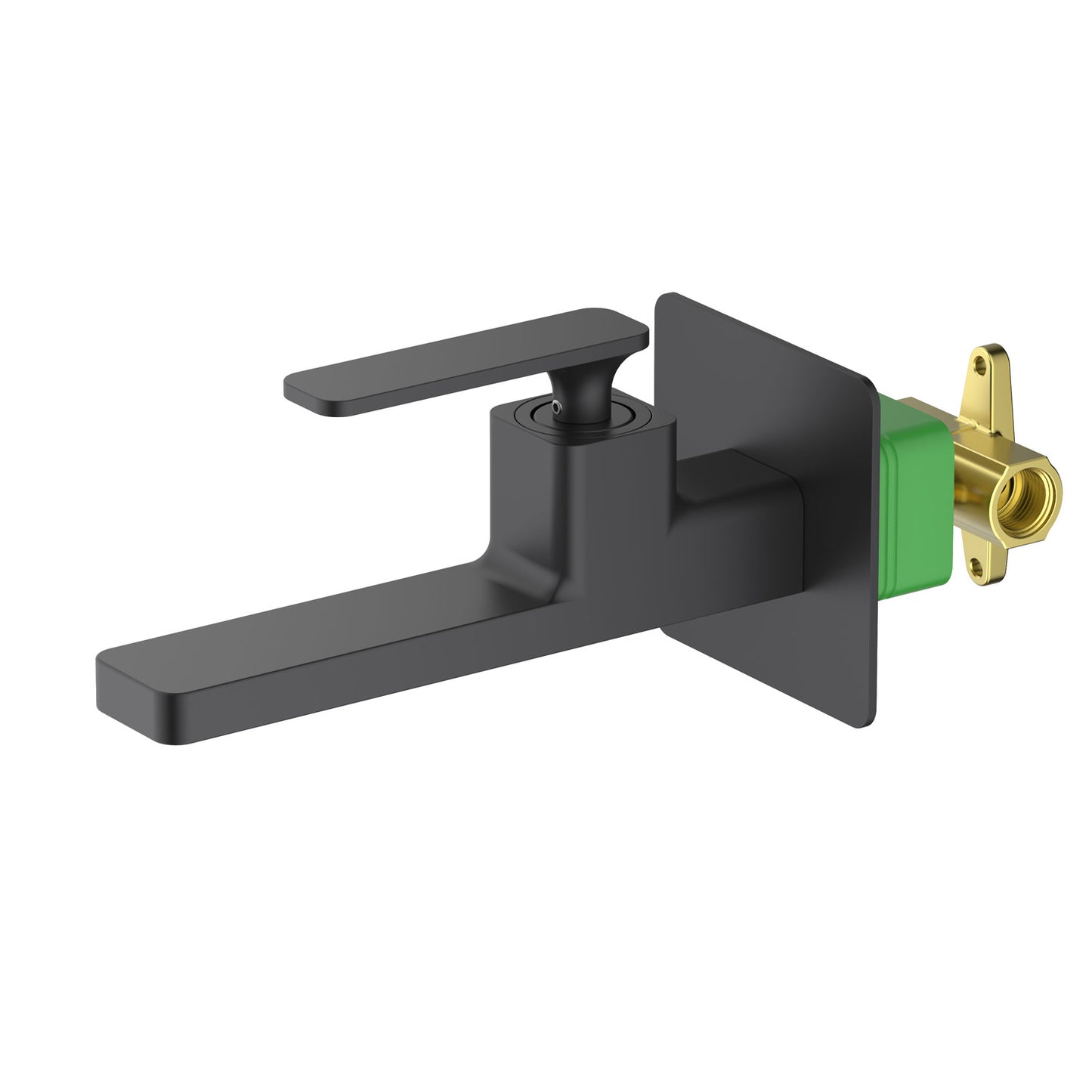 Apple Series Single-Hole Wall-Concealed Basin Mixer with Installation Box AT211561