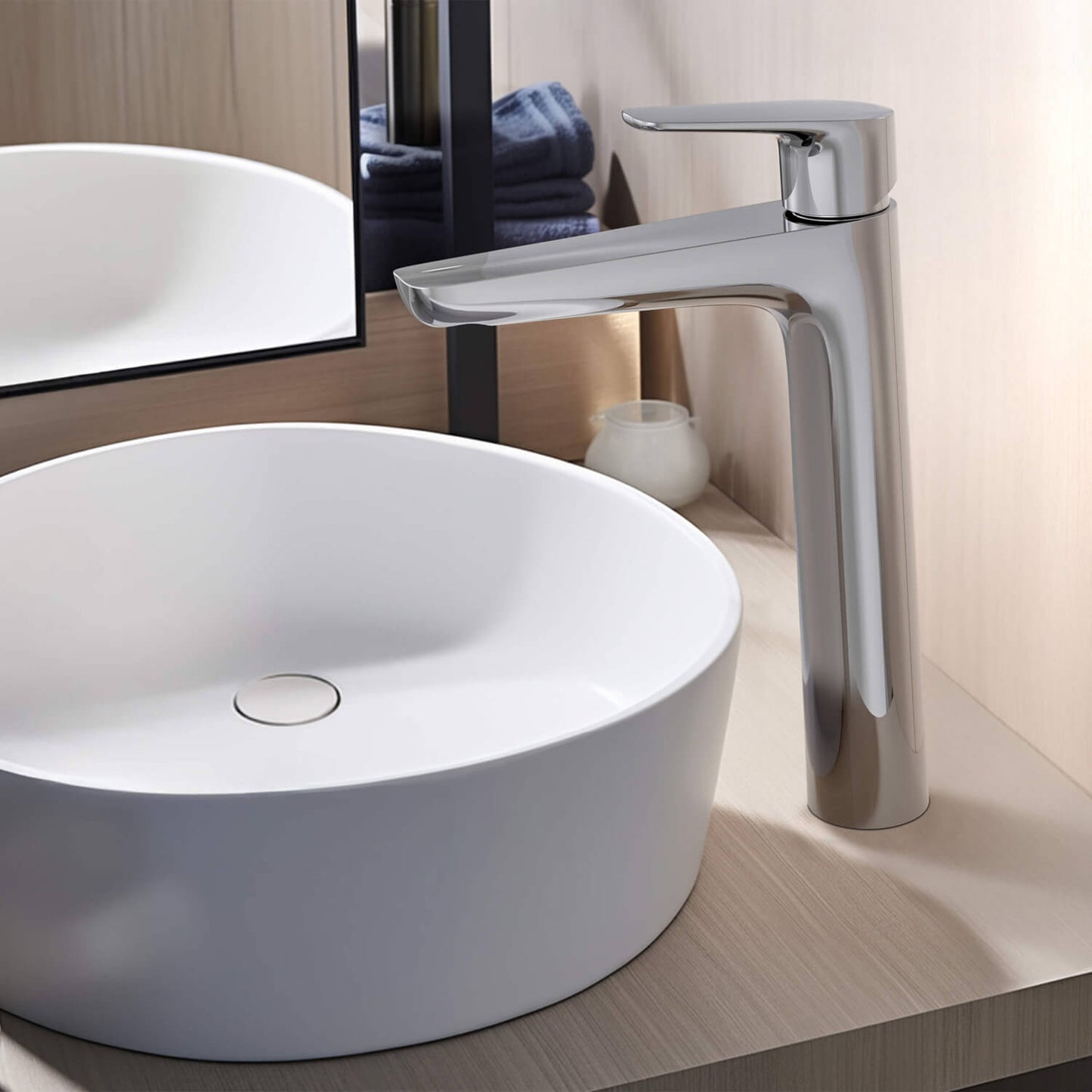 Harmony single handle basin faucet AT220012