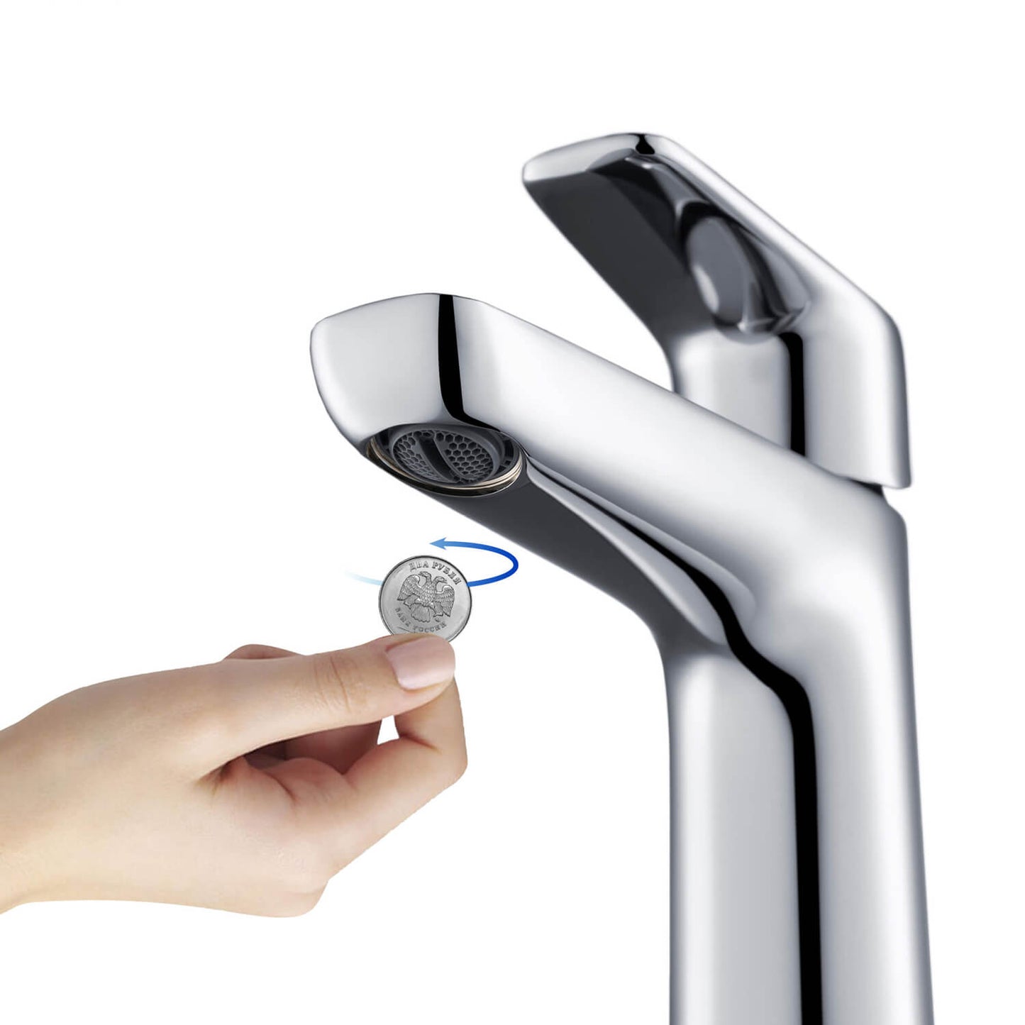 Harmony single handle basin faucet AT220012