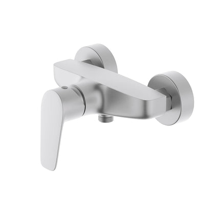 Aquavit Harmony brushed nickel solid brass wall-mounted shower mixer AT222100