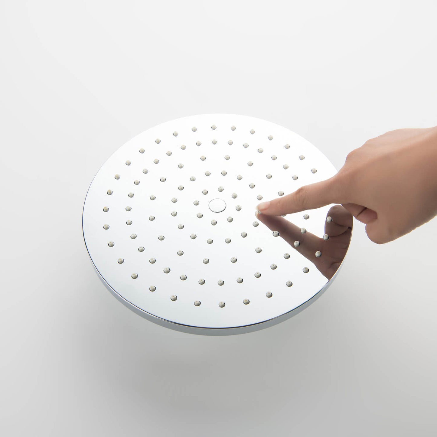 Aquavit Harmony head shower with easy-clean silicone nozzles