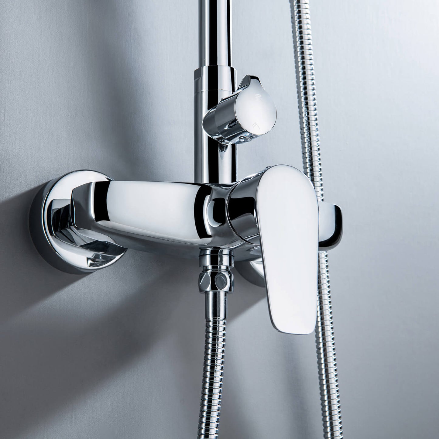 Aquavit Harmony wall-mounted shower mixer and SUS304 shower hose