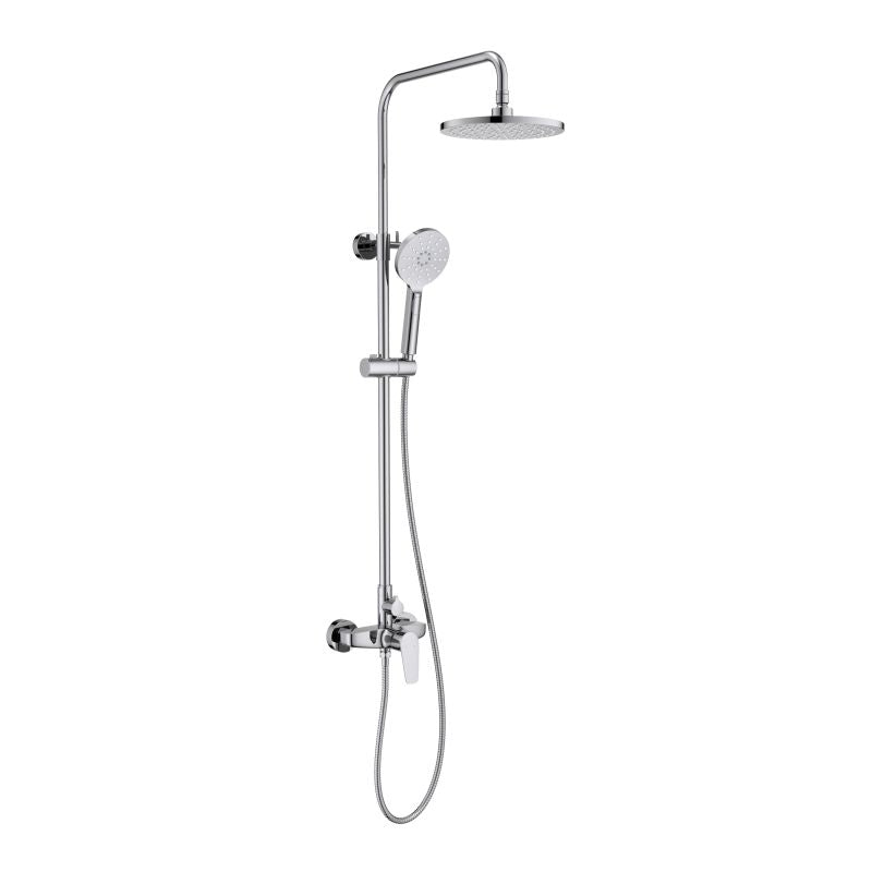 Main Product: Aquavit Harmony chrome solid brass two-outlet shower column AT226201