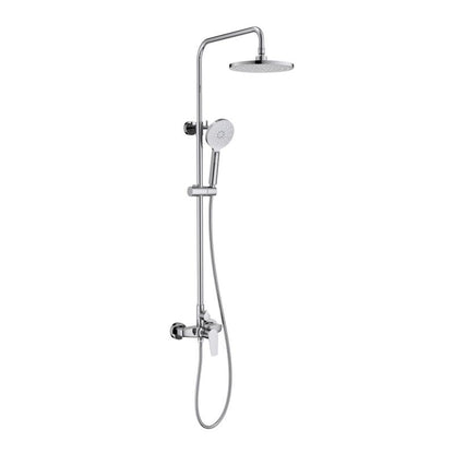 Main Product: Aquavit Harmony chrome solid brass two-outlet shower column AT226201