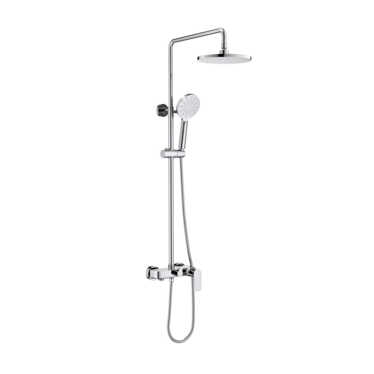 Aquavit Harmony chrome solid brass three-outlet shower column AT226301