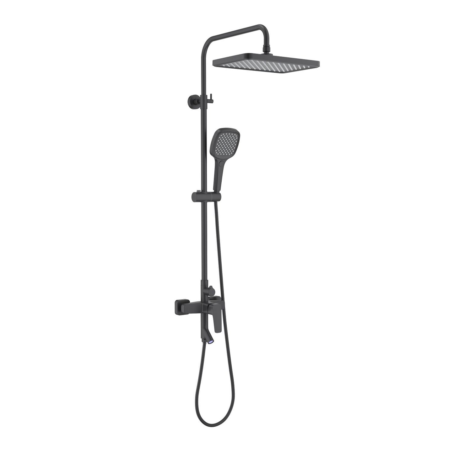 Matera Premium Brass Shower Column With ABS Head Shower & 3-Way Hand Shower AT230062
