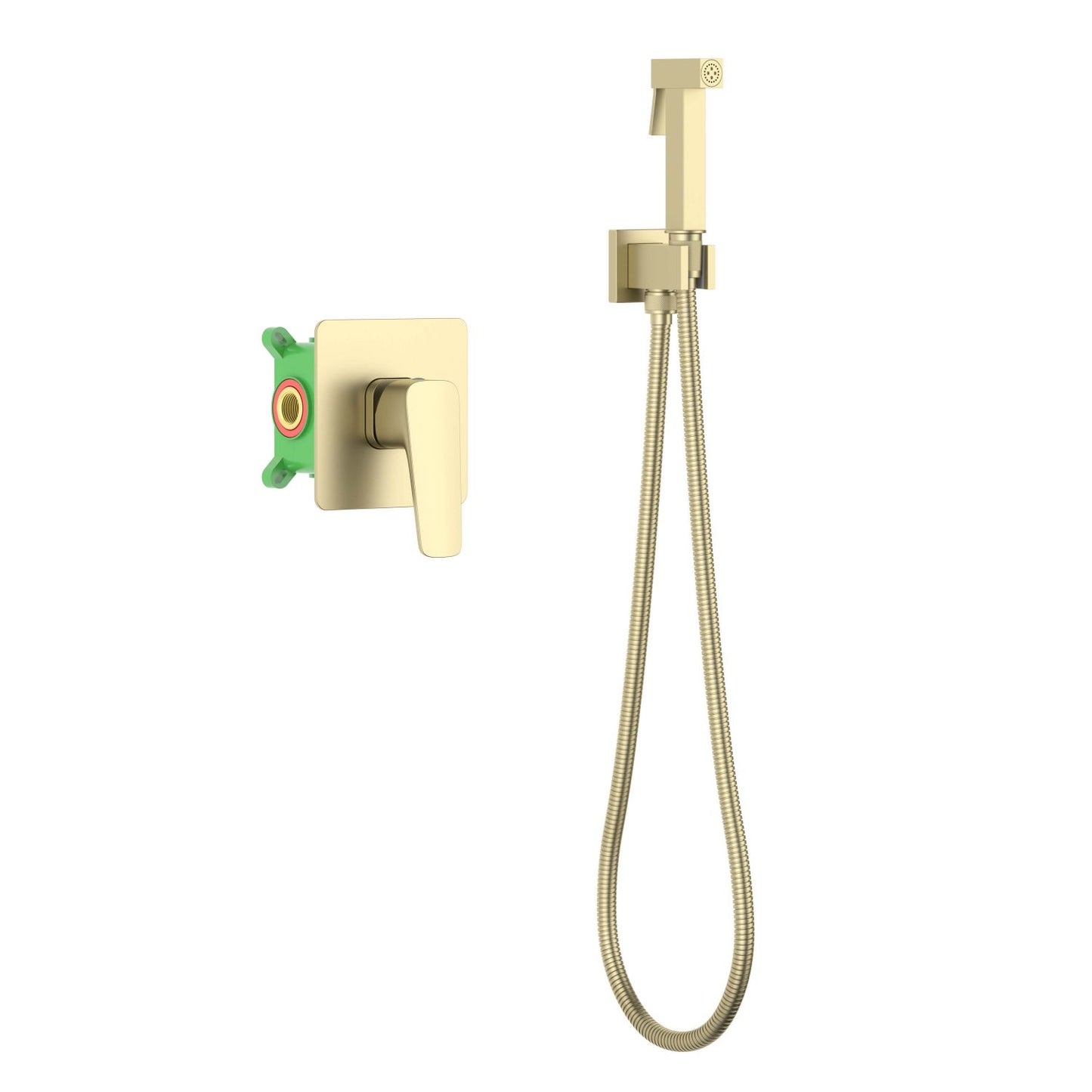 Matera Bidet spray set with wall concealed installation valve AT2321101