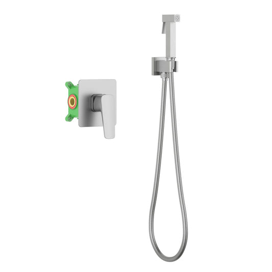 Matera Bidet spray set with wall concealed installation valve AT2321101