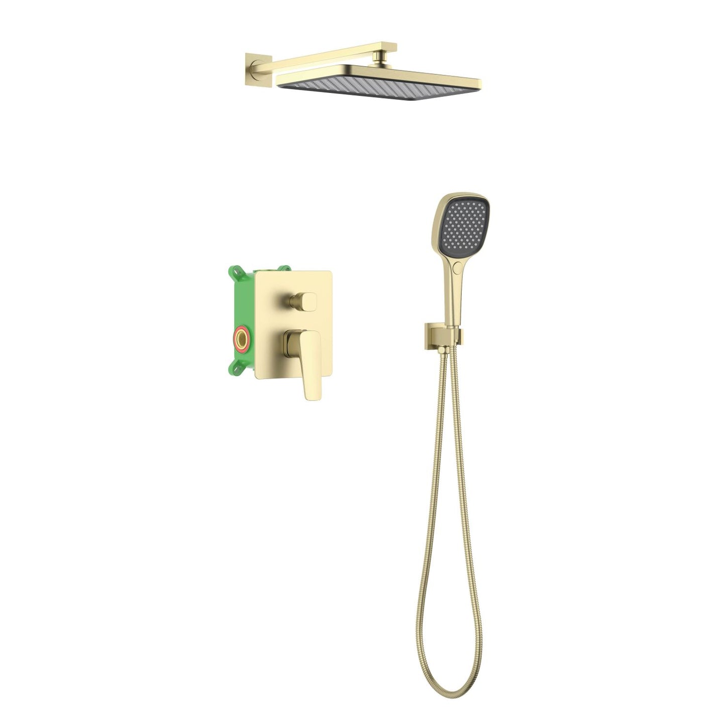 Aquavit Shower Set 2 way with 14" shower head AT2322201