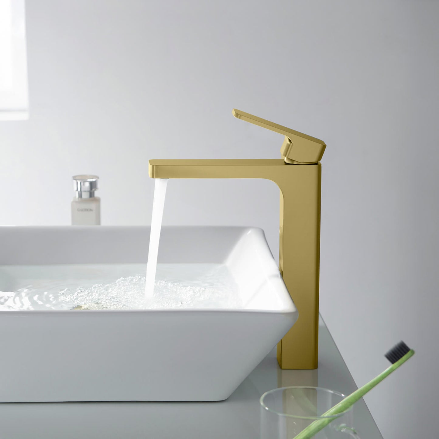 Infinity Single hole vessel basin faucet AT240012