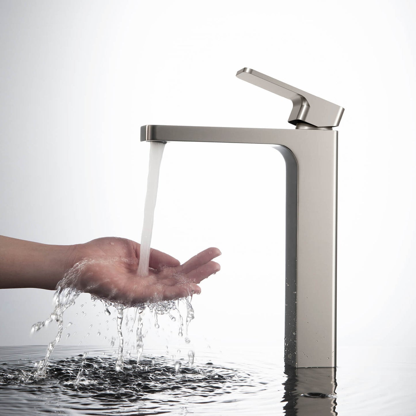 Infinity Single hole vessel basin faucet AT240012