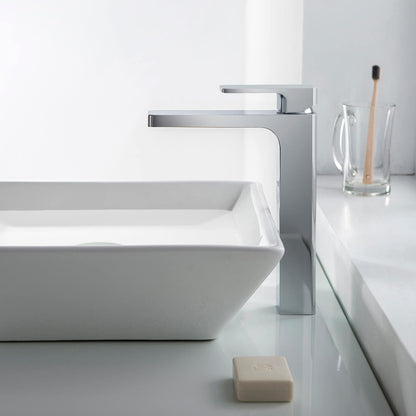Infinity Single hole vessel basin faucet AT240012