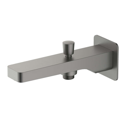 Infinity Brass Wall-Mounted Bath Spout With Pull out diverter AT240056