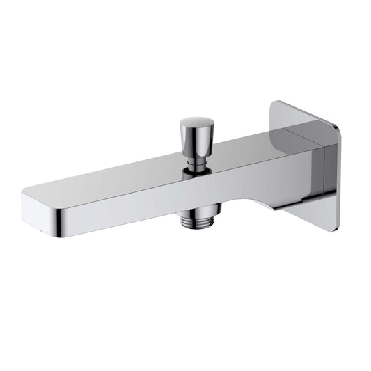 Infinity Brass Wall-Mounted Bath Spout With Pull out diverter AT240056