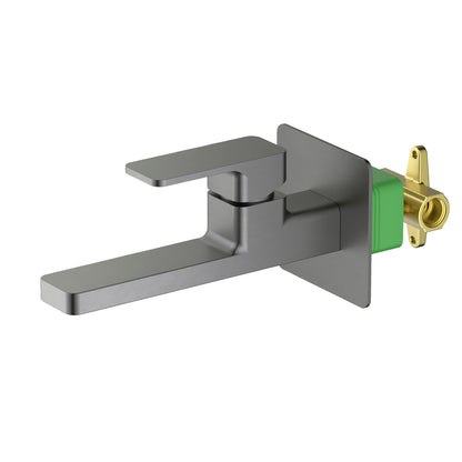 Infinity Series Single-Hole Wall-Concealed Basin Mixer with Installation Box AT241561