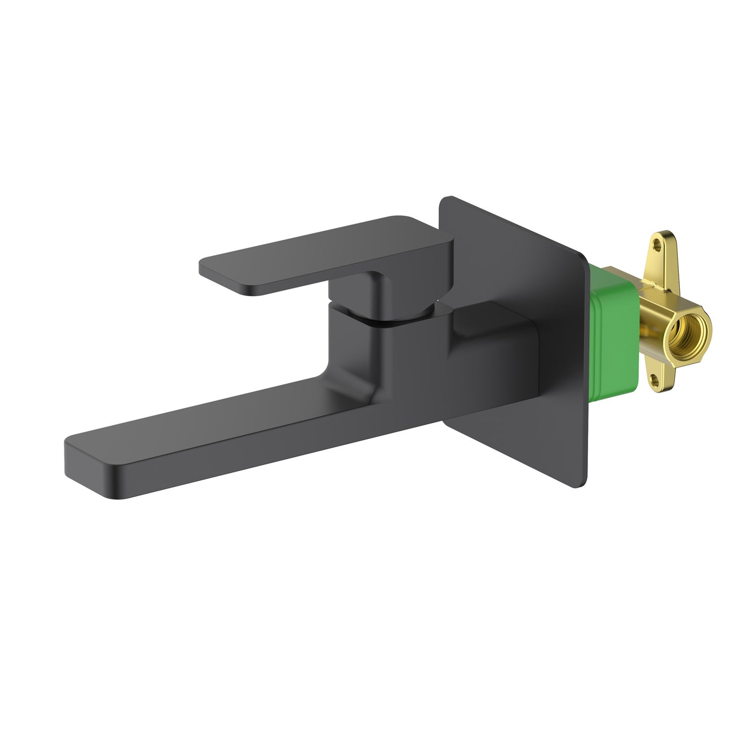 Infinity Series Single-Hole Wall-Concealed Basin Mixer with Installation Box AT241561